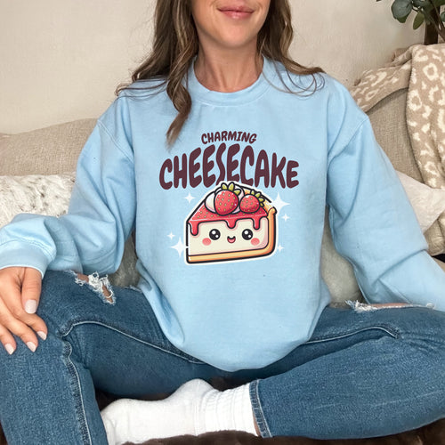 Charming Cheesecake custom print heavy blend sweatshirt
