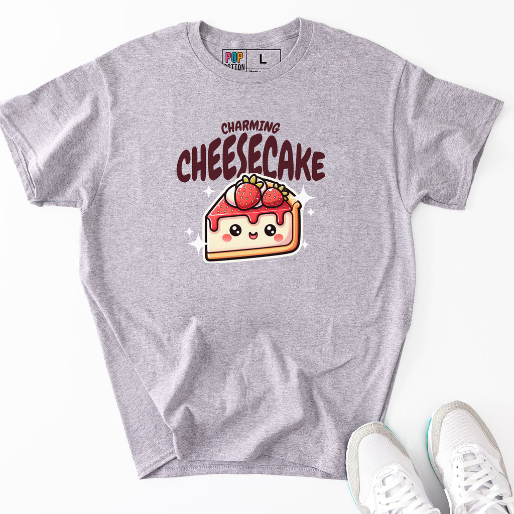 Charming Cheesecake custom print heavy cotton T-Shirt