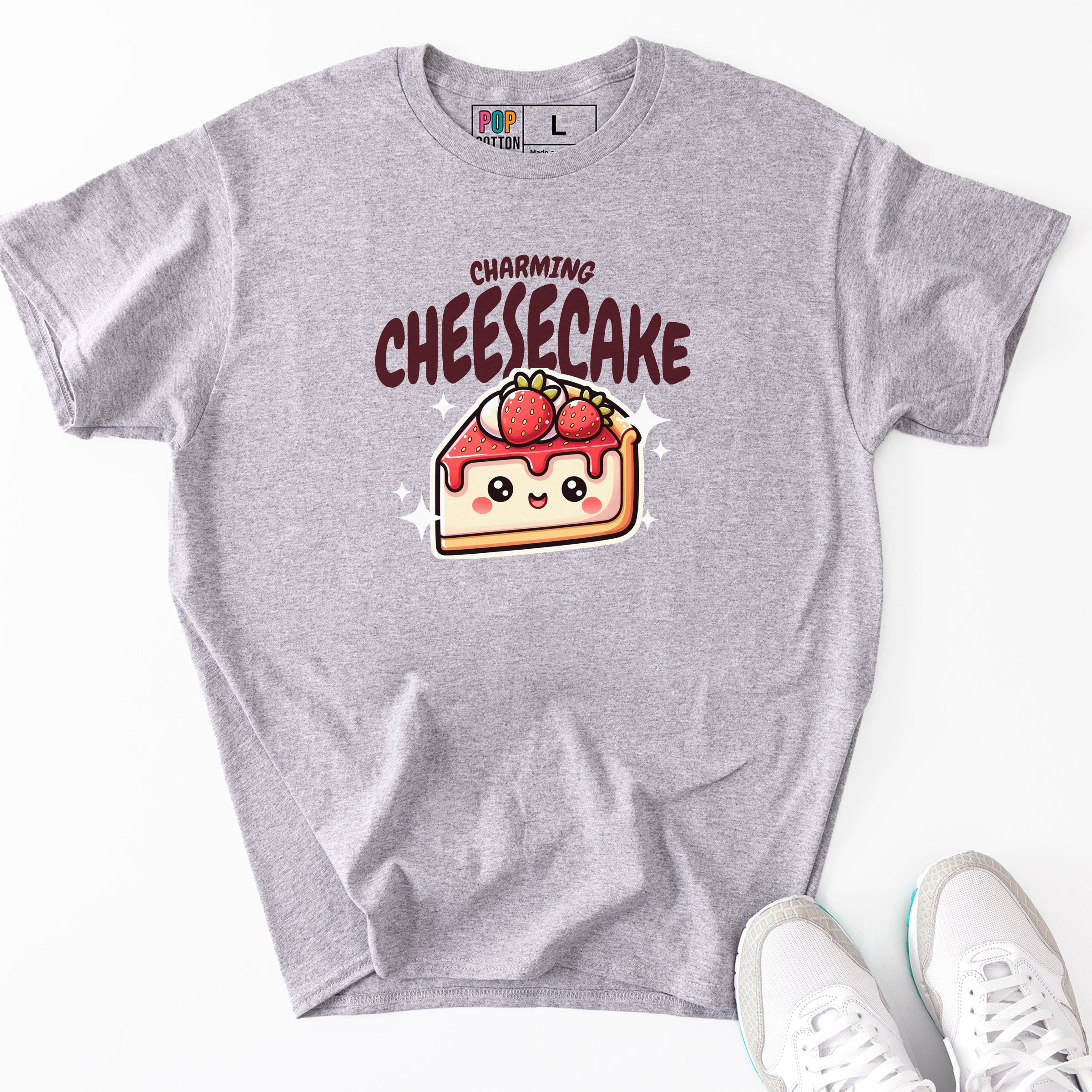Charming Cheesecake custom print heavy cotton T-Shirt