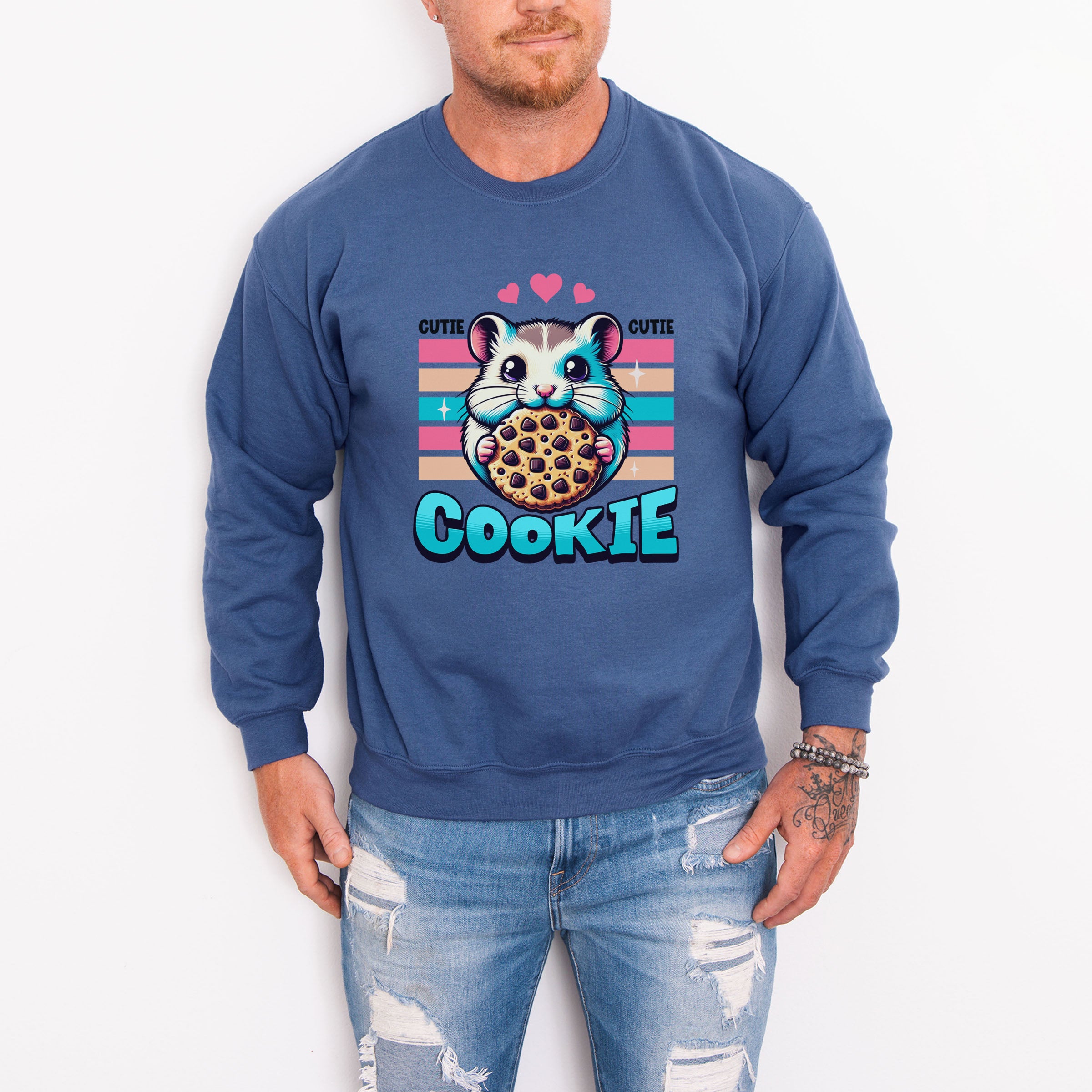Cookie custom print heavy blend sweatshirt
