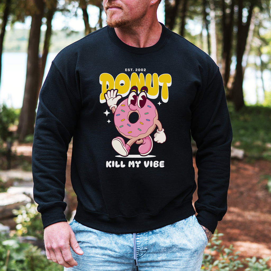 Donut custom print heavy blend sweatshirt
