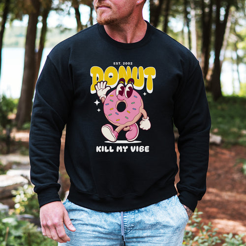 Donut custom print heavy blend sweatshirt