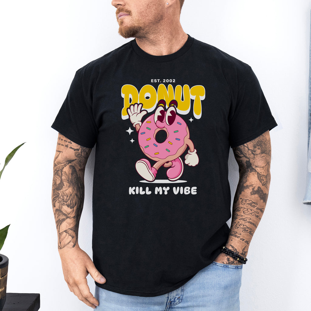 Donut custom print heavy cotton T-Shirt