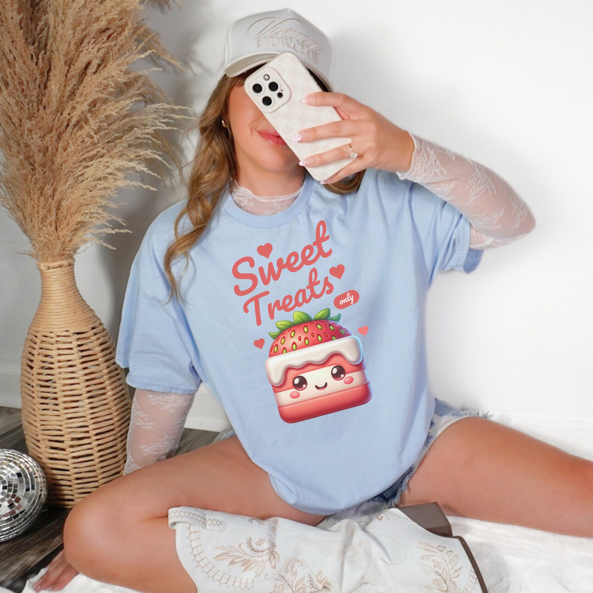 Sweet Treats Only custom print heavy cotton T-Shirt