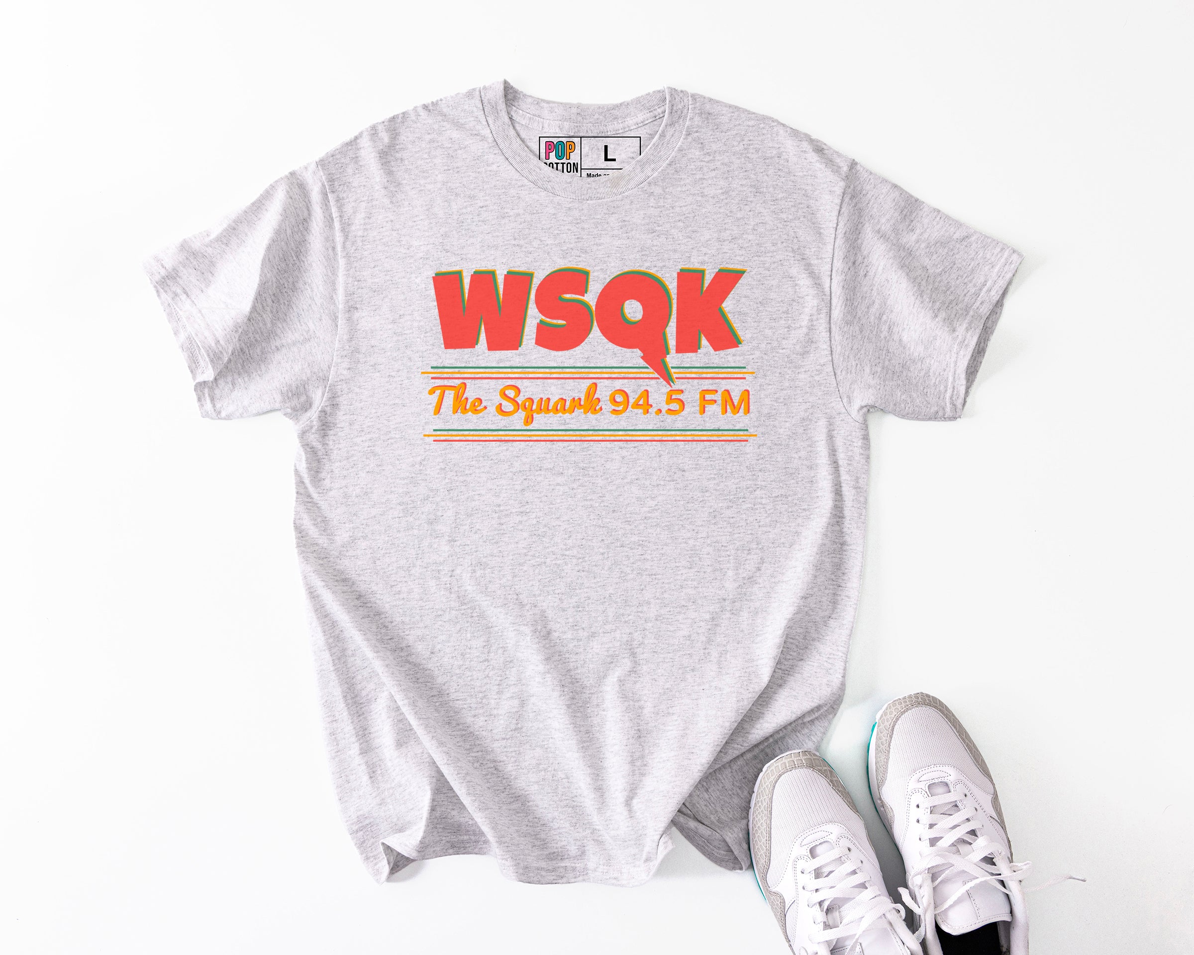 WSQK custom print heavy cotton T-Shirt