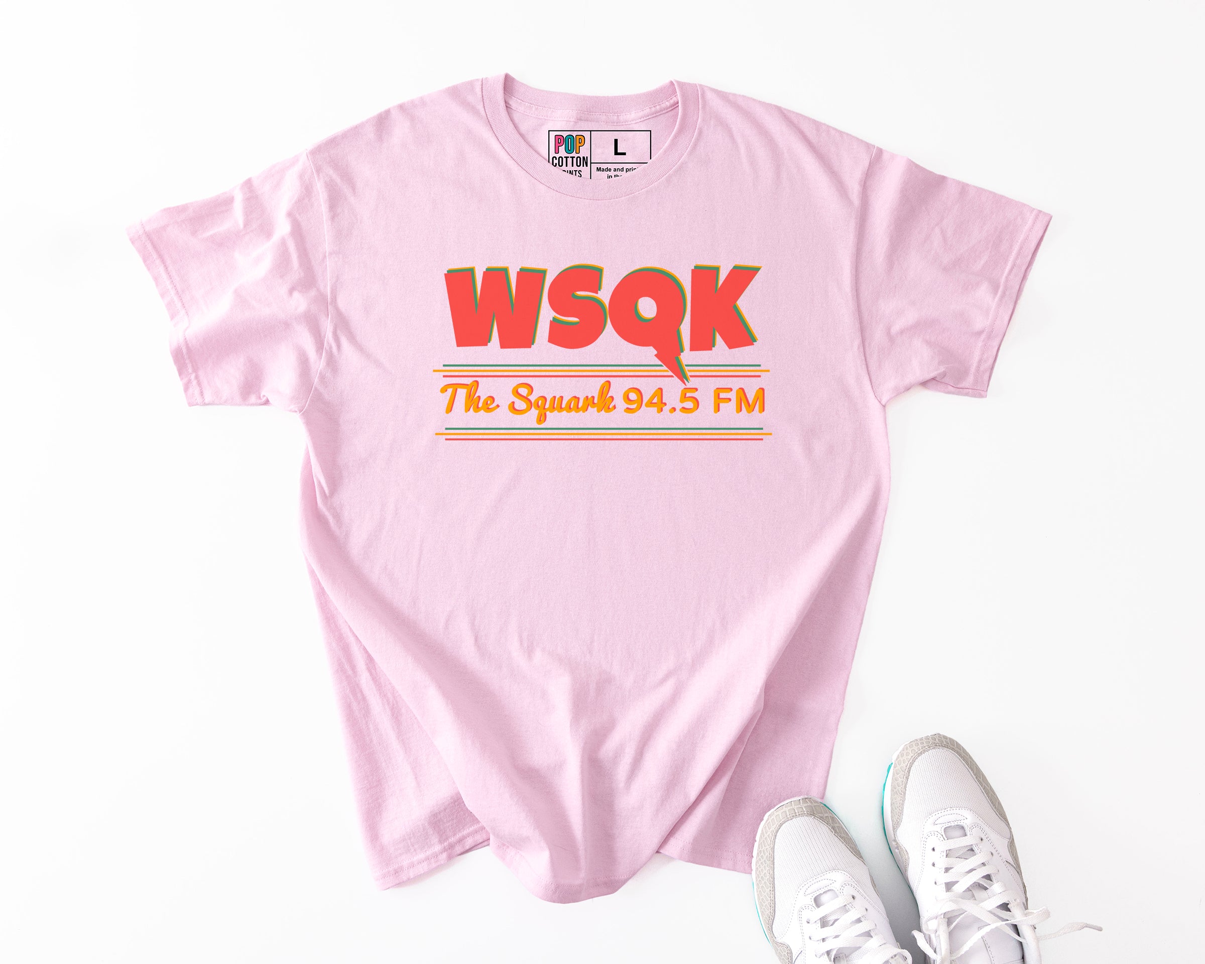WSQK custom print heavy cotton T-Shirt
