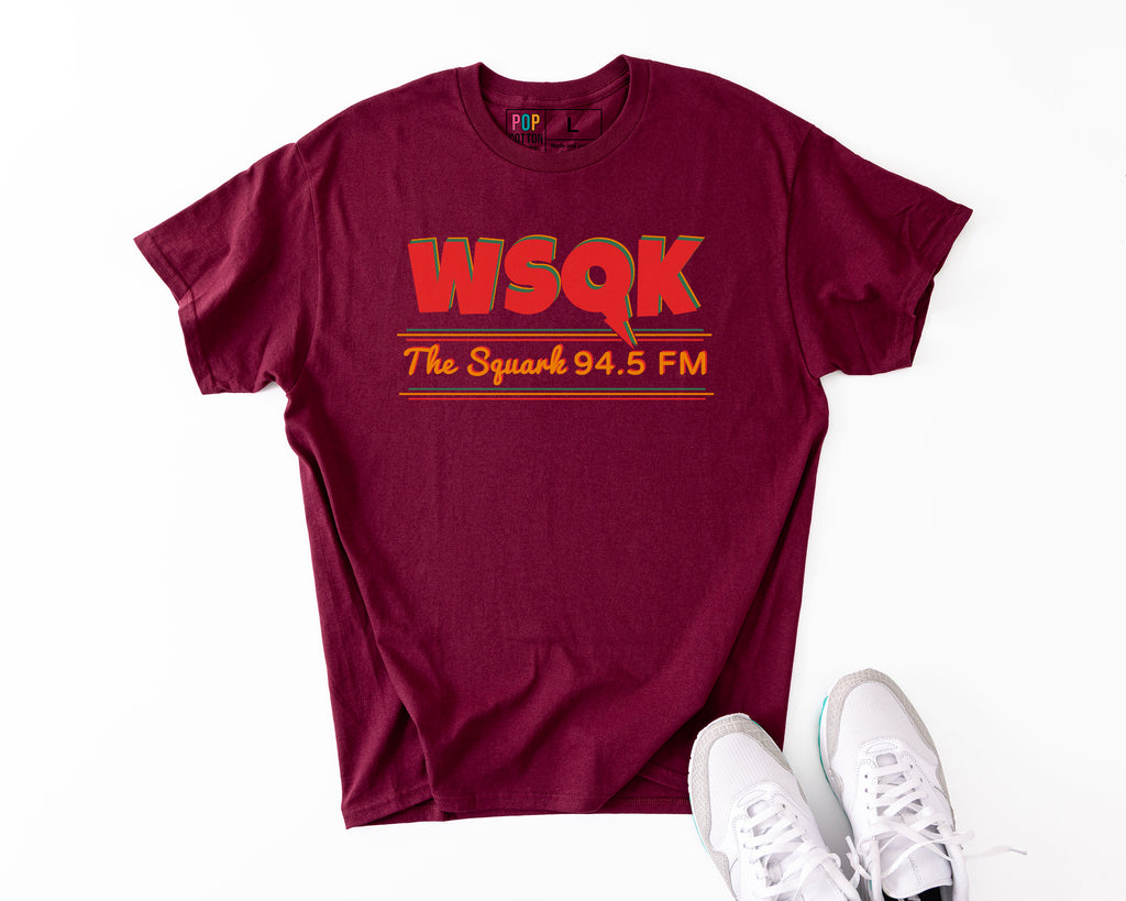 WSQK custom print heavy cotton T-Shirt