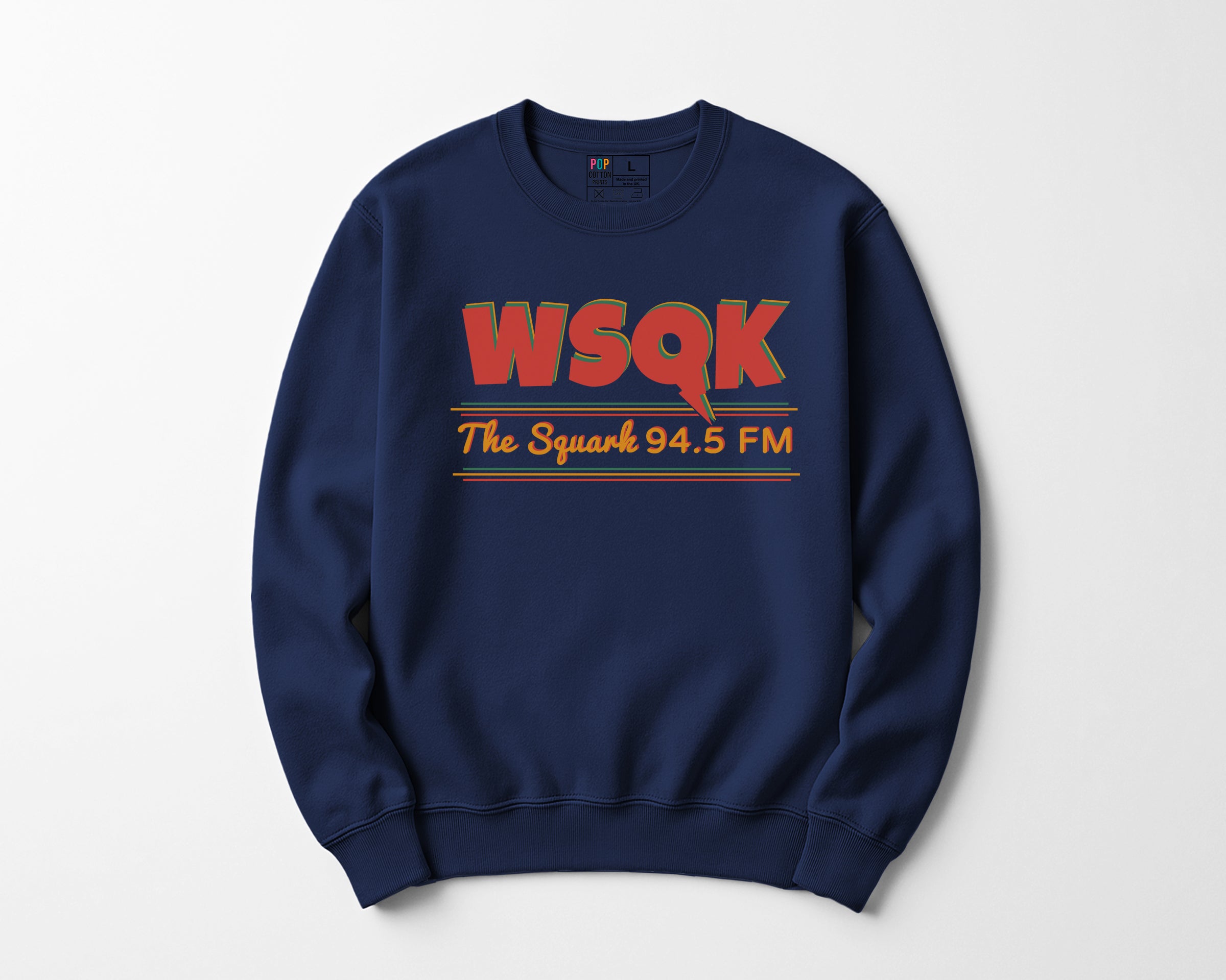WSQK custom print heavy blend sweatshirt