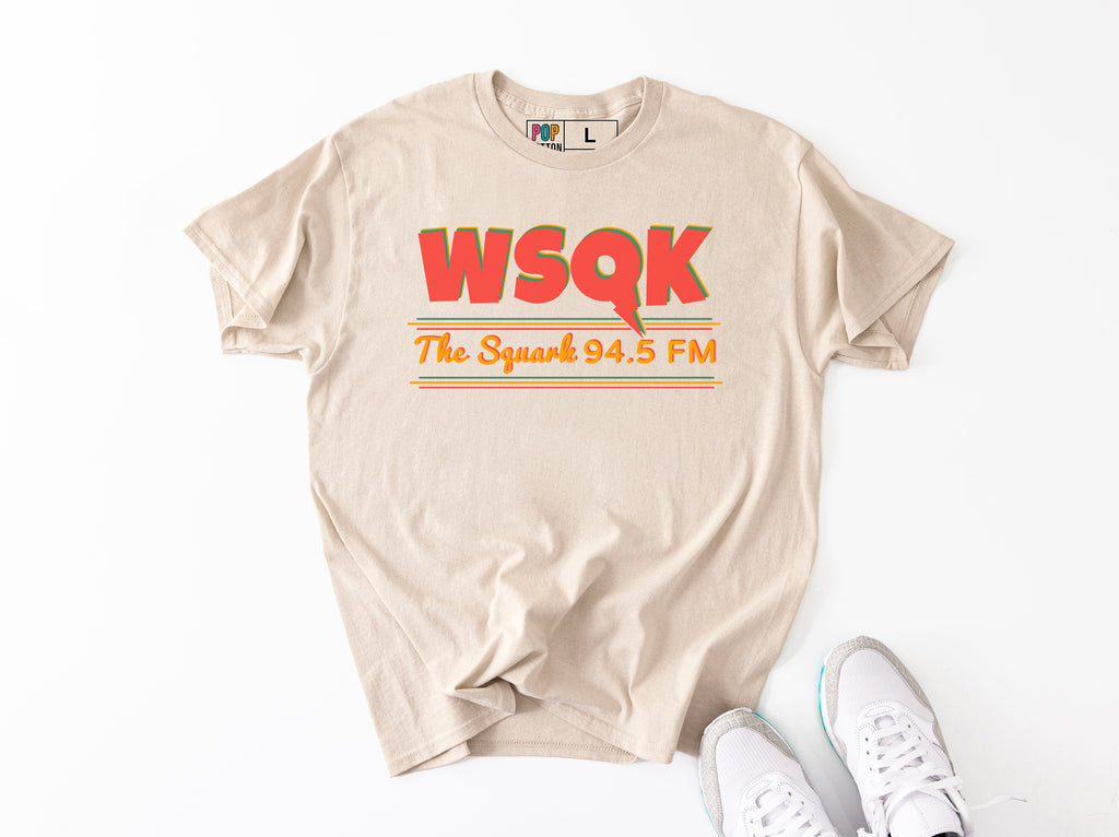 WSQK custom print heavy cotton T-Shirt
