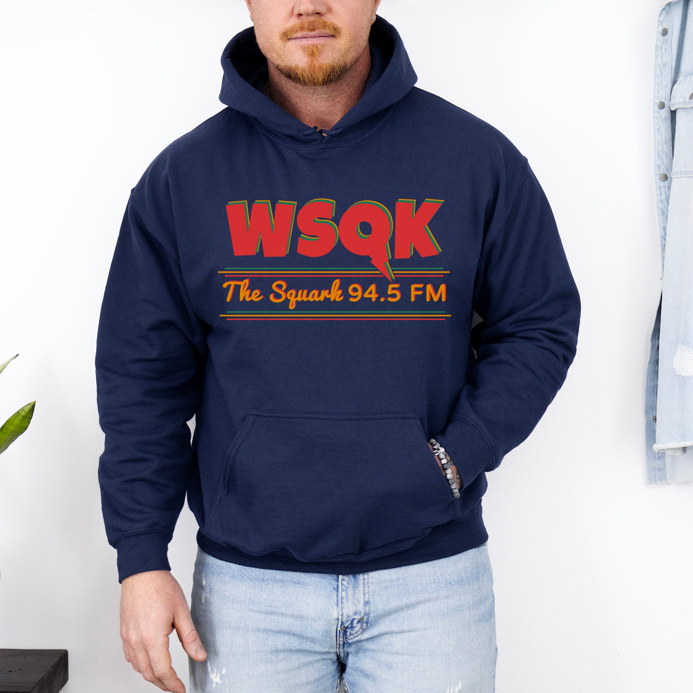 WSQK custom print SoftStyle Midweight Hoodie
