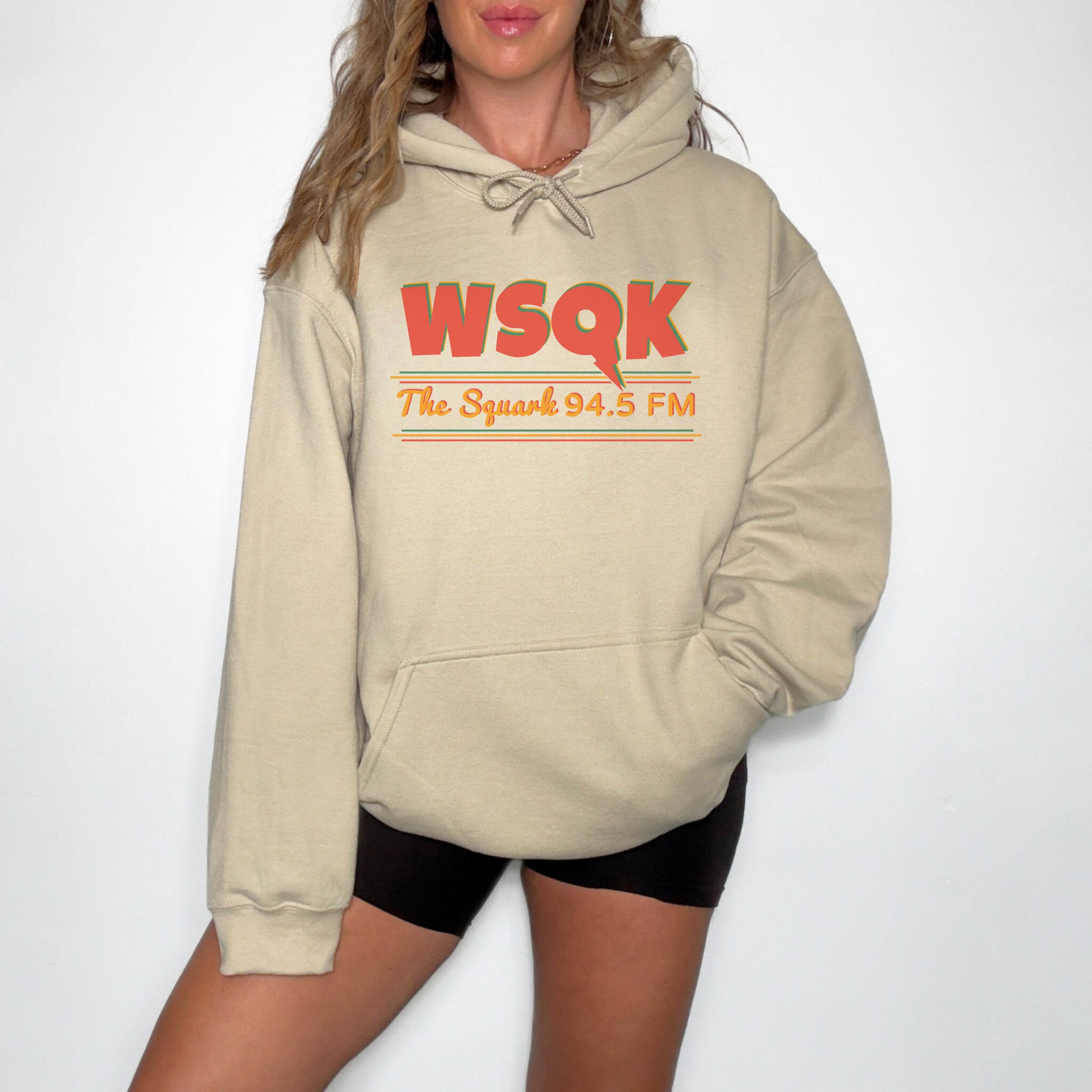 WSQK custom print SoftStyle Midweight Hoodie
